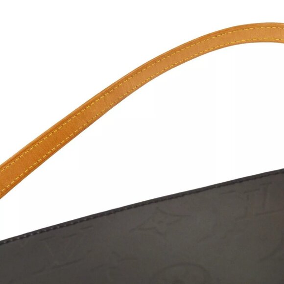 Louis Vuitton Black Monogram Mat Fowler Handbag - Picture 5 of 9